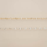 Triple Linked Paperclip Sunburst - SS