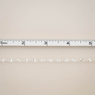Triple Linked Paperclip Sunburst - SS