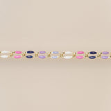 Gold Enamel in Lavender