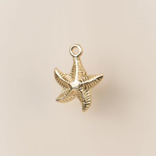 Gold Filled - Starfish Charm - 9.5mm
