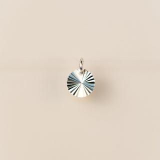 Sterling Silver - Sunburst Round - 7mm