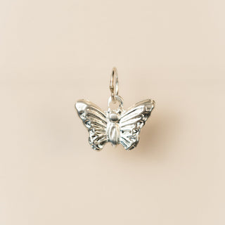 Sterling Silver - Butterfly - 7.5 x 12mm
