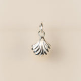 Sterling Silver - Scallop Shell - 6.8mm