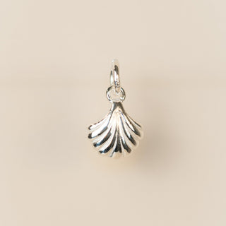 Sterling Silver - Scallop Shell - 6.8mm