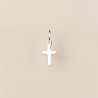Sterling Silver - Cross - 5 x 9mm