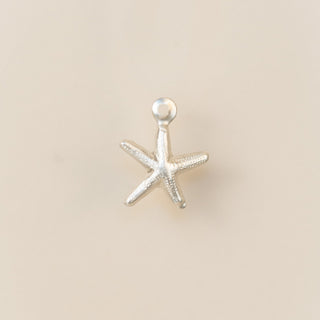 Sterling Silver - Starfish - 8mm
