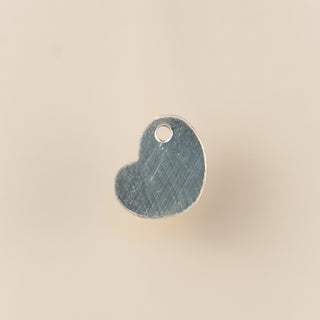Sterling Silver - Heart Charm - 6 x 8mm