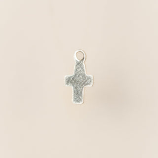 Sterling Silver - Cross - 5 x 4.5mm
