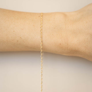 Elongated Figaro Chain - GF