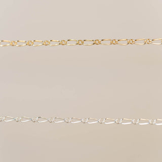 Elongated Figaro Chain - GF