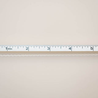Elongated Figaro - Sterling Silver