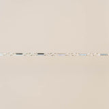 Rectangle Bar Chain - Sterling Silver