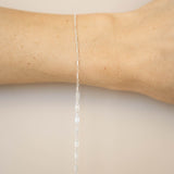 Rectangle Bar Chain - Sterling Silver