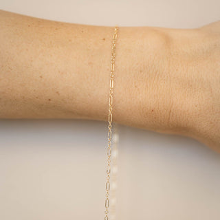 Triple Linked Paperclip - Small - GF