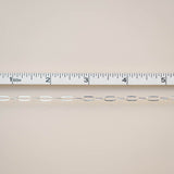 Flat Paperclip - Medium - Sterling Silver