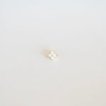 clover cz connector charm