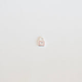 Small padlock on a light gray background