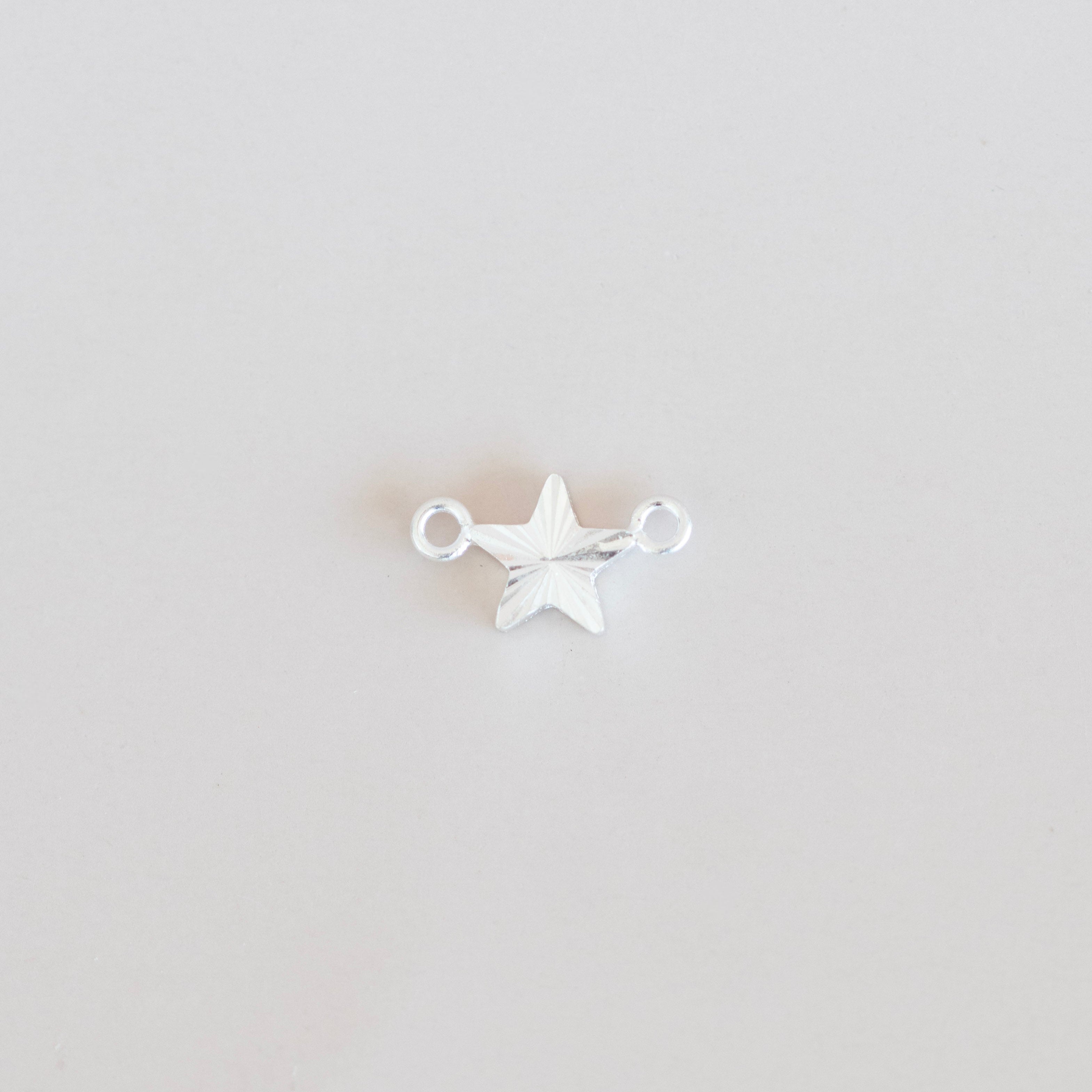 star connector charm silver