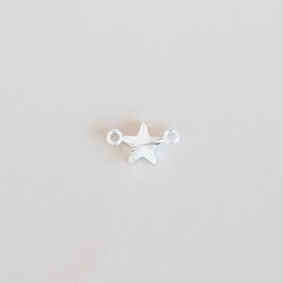 star connector charm silver