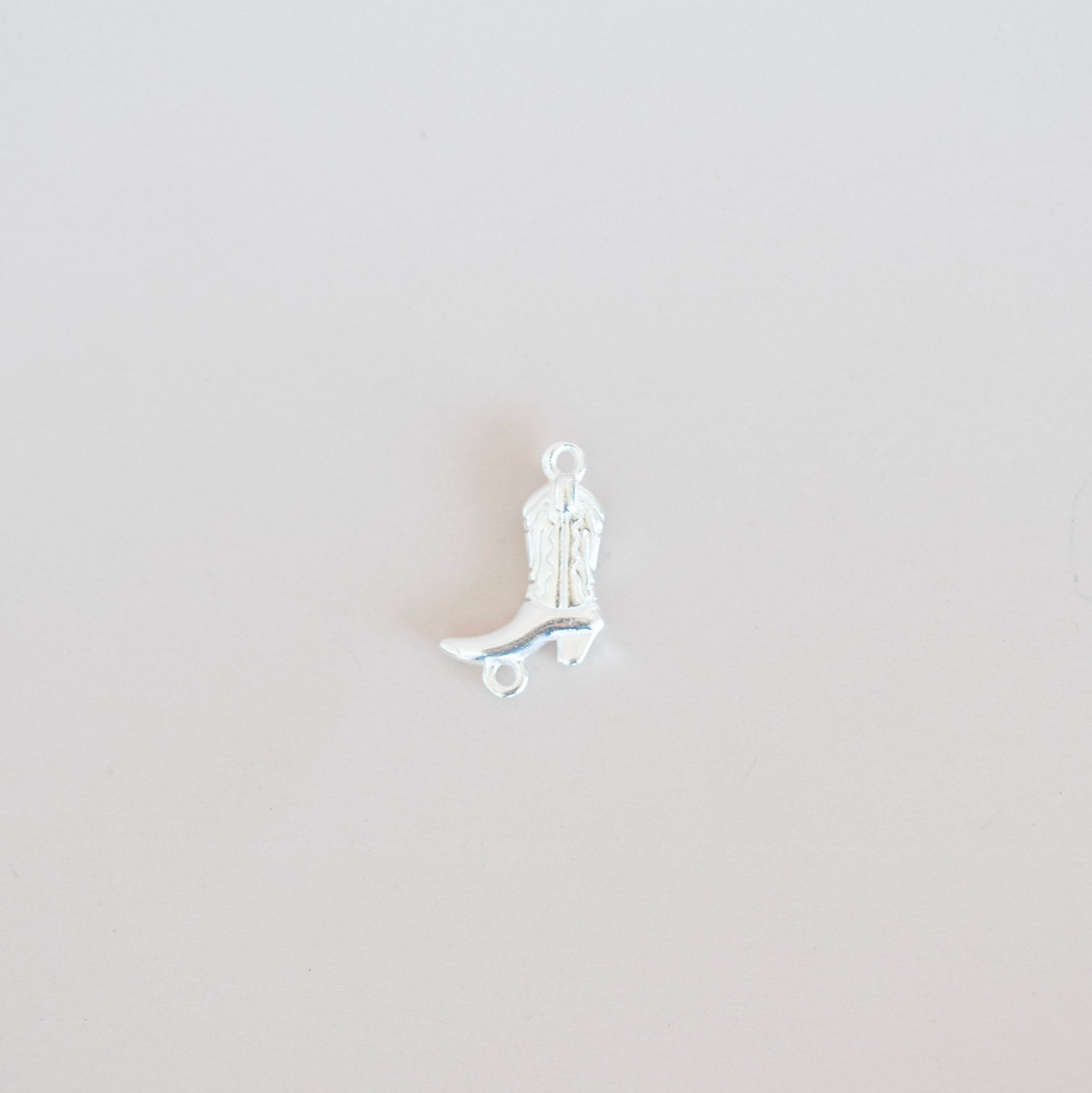 cowboy boot connector charm