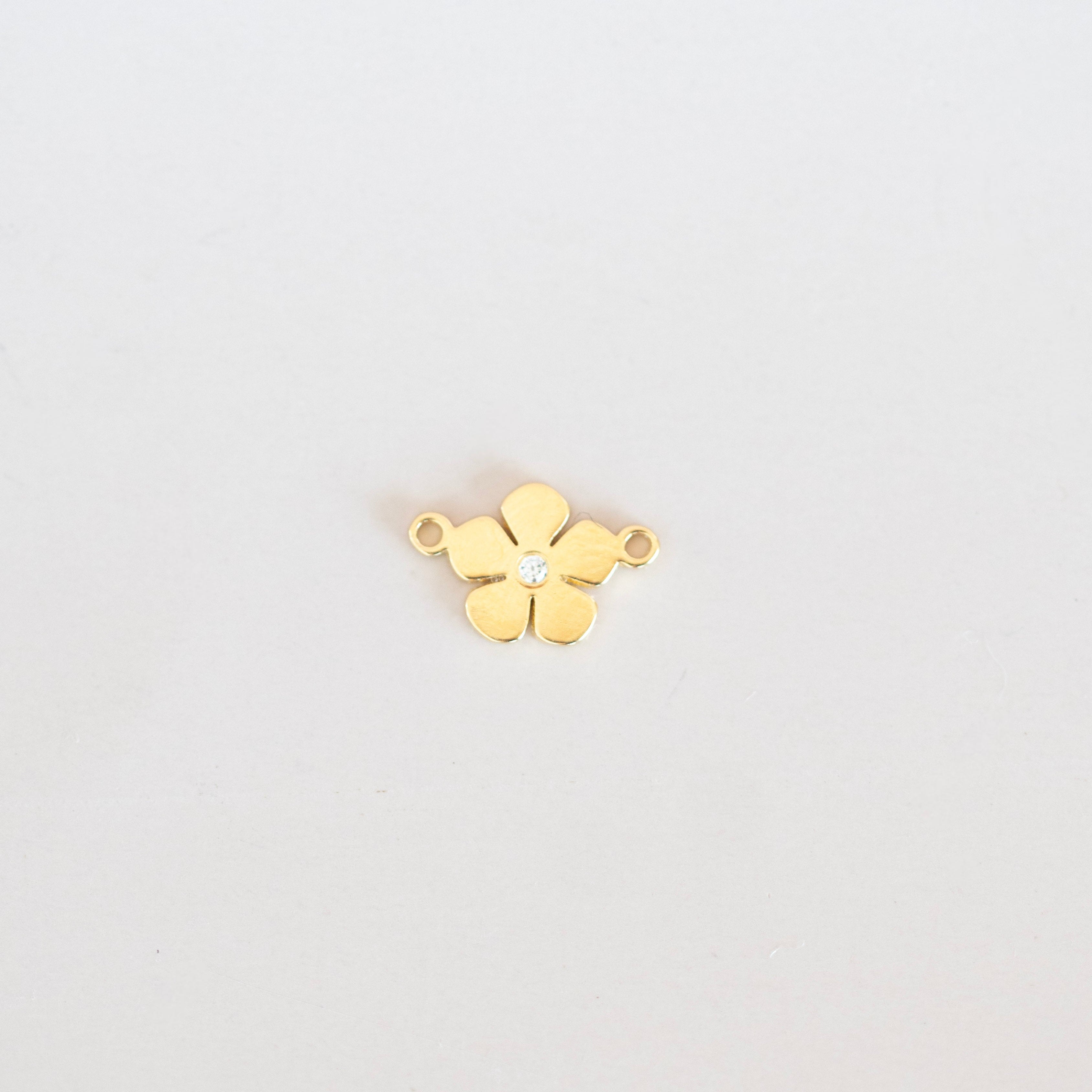 flower connector charm