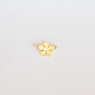 flower connector charm