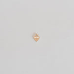 Mini heart charm gold filled for permanent jewelry