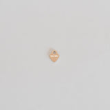 Mini heart charm gold filled for permanent jewelry