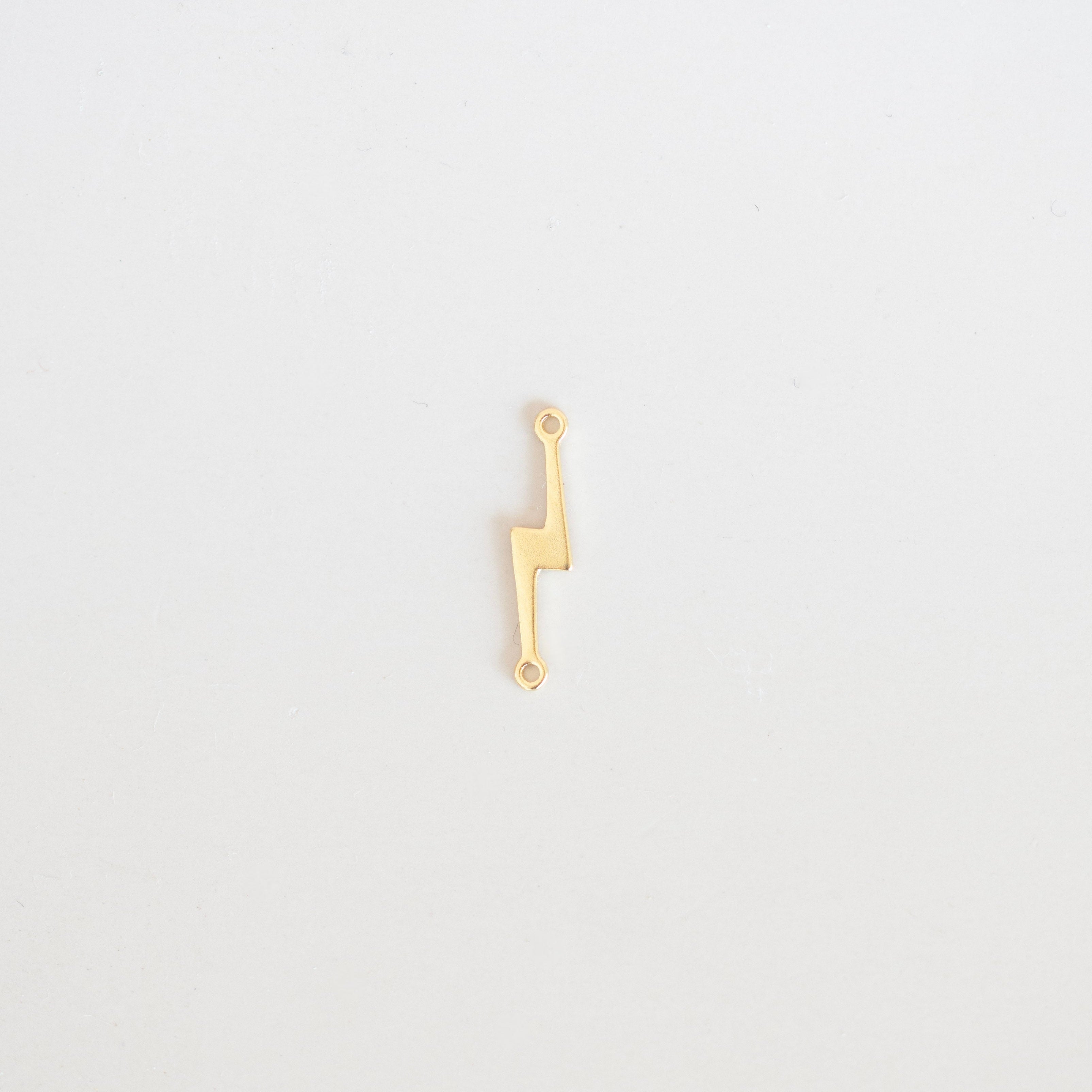 gold lightning bolt charm