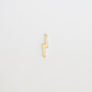 gold lightning bolt charm