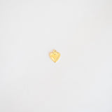Heart Dangle Charm - Gold Filled