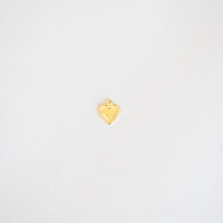 Heart Dangle Charm - Gold Filled