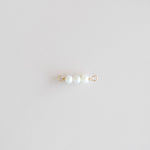 3 pearl connector charm