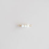 3 pearl connector charm