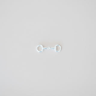 Horsebit Connector - Sterling Silver