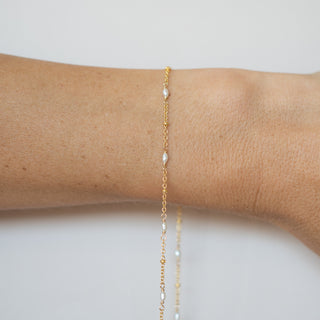 Satellite + Pearl - Gold Filled