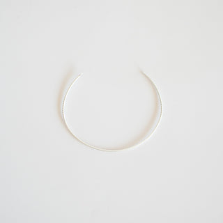 Rope Bangle - Sterling Silver