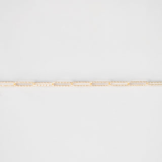 Textured Paperclip - 10mm - Gold Filled