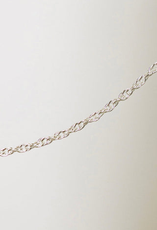 Silver chain necklace