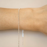 Diamond Cut Rolo - Medium - Sterling Silver