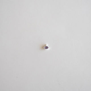 Amythest Oval birthstone february