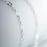 Triple Linked Sunburst - Large - Sterling Silver