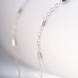 Expanded Tube Chain - Sterling Silver