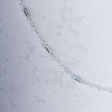 Expanded Tube Chain - Sterling Silver