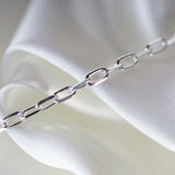 Diamond Cut Cable - Large - Sterling Silver