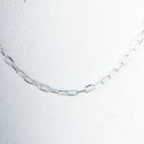 Diamond Cut Cable - Large - Sterling Silver