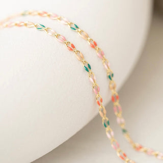 Full size colorful beaded necklace