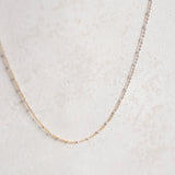Cable Enamel White - Gold Filled