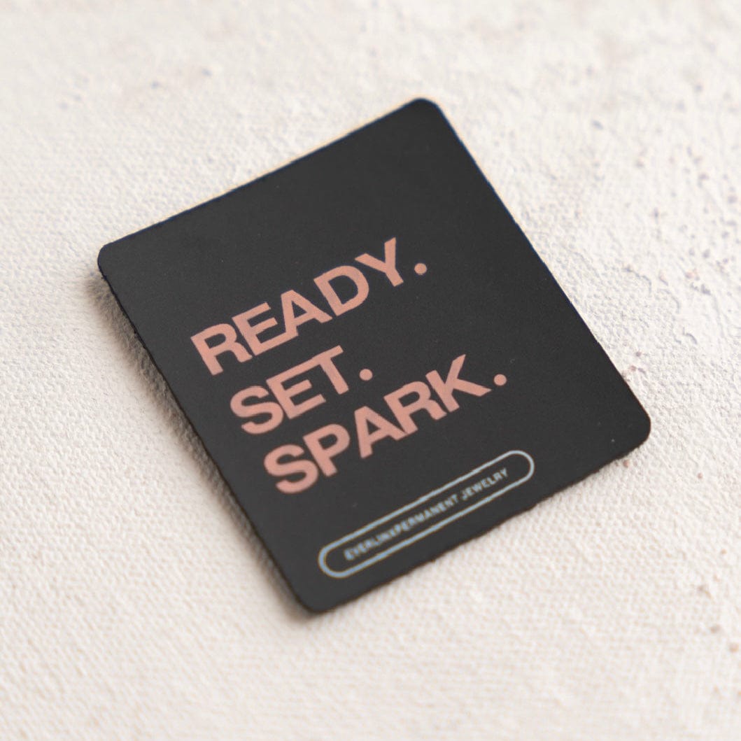 Ready Set Spark jewelry card