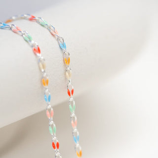 Colorful beaded necklace